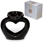 Casa si Gradina - Decoratiuni - Aromaterapie si lumanari - Difuzoare aromaterapie - Lampă ceramică pentru aromadizoare pentru ulei esențial, „Inimă” - Infinity.ro