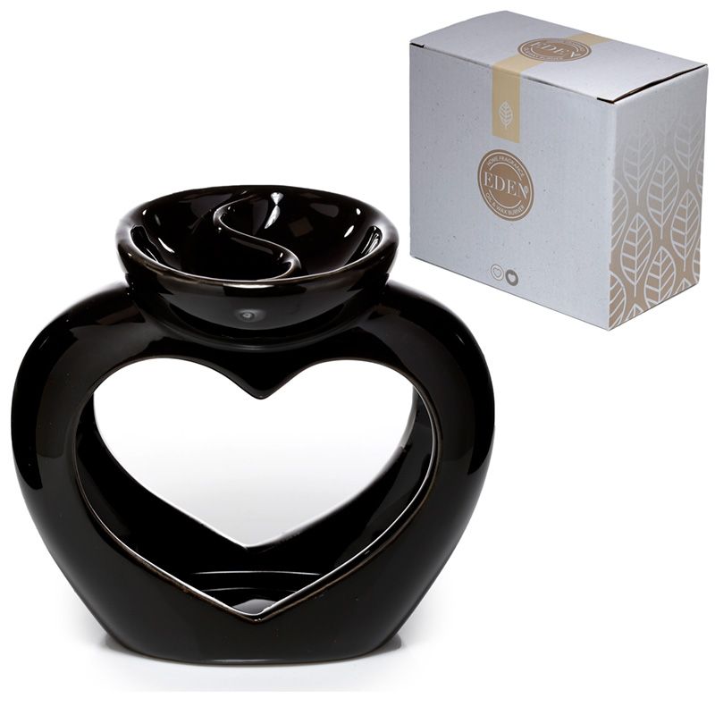 Casa si Gradina - Decoratiuni - Aromaterapie si lumanari - Difuzoare aromaterapie - Lampă ceramică pentru aromadizoare pentru ulei esențial, „Inimă” - Infinity.ro