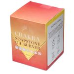 Casa si Gradina - Decoratiuni - Aromaterapie si lumanari - Difuzoare aromaterapie - Lampa aromadifuzoare din steatit pentru difuzarea uleiului esential | Albastru - Infinity.ro