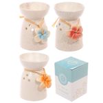 Casa si Gradina - Decoratiuni - Aromaterapie si lumanari - Difuzoare aromaterapie - Lampă aromadifuzor pentru ulei esențial | Floare - Portocaliu - Infinity.ro