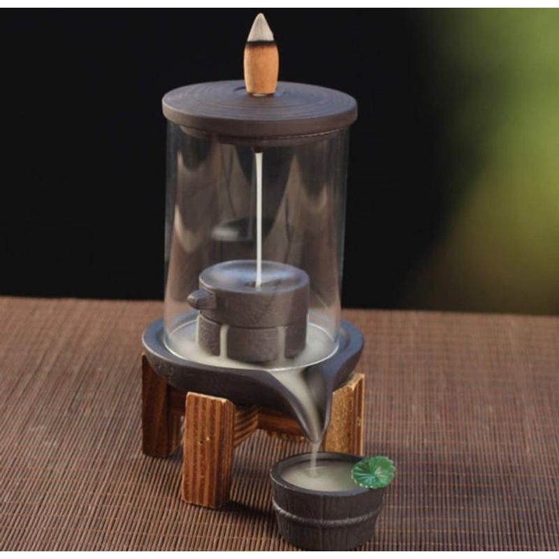Casa si Gradina - Decoratiuni - Aromaterapie si lumanari - Difuzoare aromaterapie - Conuri parfumate cu reflux JUMBO - Golden Nag REIKI ENERGY | Pentru cascade de fum - Infinity.ro