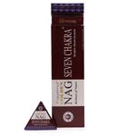 Casa si Gradina - Decoratiuni - Aromaterapie si lumanari - Difuzoare aromaterapie - Conuri parfumate cu reflux JUMBO - Golden Nag SEVEN CHAKRA | Pentru cascade de fum - Infinity.ro