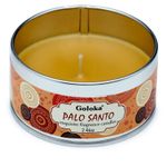 Casa si Gradina - Decoratiuni - Aromaterapie si lumanari - Lumanari si candele - Lumânare Parfumată Goloka în Cutie Metalică, Aromaterapie Sacră pentru Sufletul Tău, Palo Santo - Infinity.ro