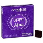 Casa si Gradina - Decoratiuni - Aromaterapie si lumanari - Odorizante camera - Cărbuni aromați Aromafume - Chakra 6 Ajna | 9 blocuri de tămâie exotică pentru intuiție, clarviziune și echilibru mental - Infinity.ro