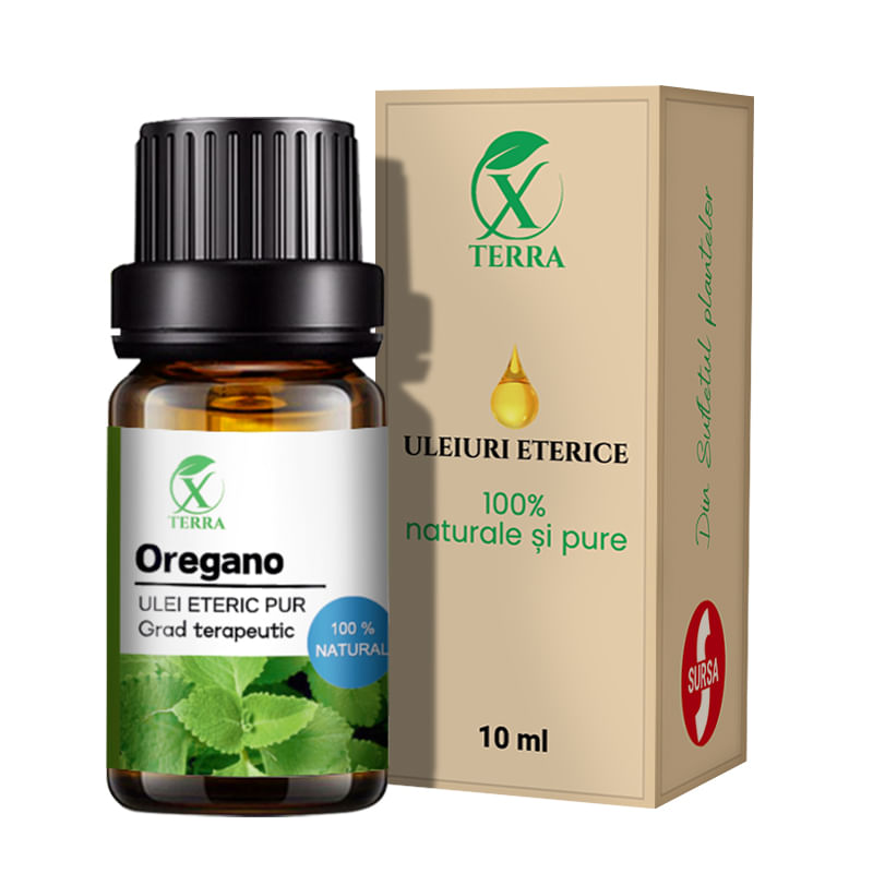 Casa si Gradina - Decoratiuni - Aromaterapie si lumanari - Uleiuri esentiale aromaterapie - Ulei esențial de Oregano | Ulei eteric 100% natural și pur | 10 ml | XTERRA® - Infinity.ro