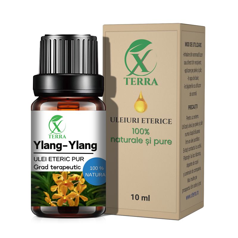 Casa si Gradina - Decoratiuni - Aromaterapie si lumanari - Uleiuri esentiale aromaterapie - Ulei esențial de Ylang-Ylang | Ulei eteric 100% natural și pur | 10 ml | XTERRA® - Infinity.ro