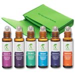 Casa si Gradina - Decoratiuni - Aromaterapie si lumanari - Uleiuri esentiale aromaterapie - XTERRA | Set 6 sinergii de uleiuri esențiale 100% naturale + vitamina E | Etui verde - Infinity.ro