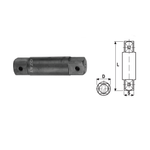 Casa si Gradina - Constructii - Scule electrice si accesorii - Seturi si accesorii pentru gaurit si insurubat - Adaptor de impact tata-tata 3/4'', PATRAT 3/4'' - Infinity.ro