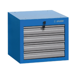 Casa si Gradina - Constructii - Depozitare, transport si protectie - Organizatoare si cutii scule - Dulap scule ingust cu montare sub blat - 4 sertare - Infinity.ro