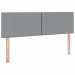 Casa si Gradina - Mobilier - Paturi si accesorii - Paturi - Pat cu saltea si spatiu de depozitare Gri deschis 140 x 200 cm - Infinity.ro