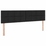 Casa si Gradina - Mobilier - Paturi si accesorii - Paturi - Pat cu saltea si spatiu de depozitare Negru 160 x 200 cm - Infinity.ro