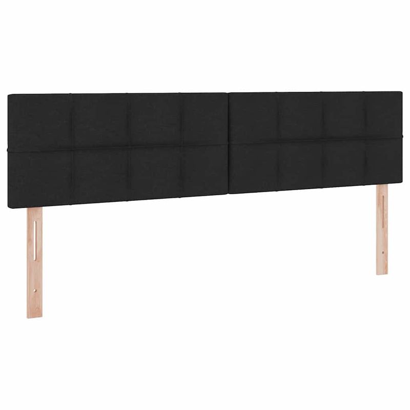 Casa si Gradina - Mobilier - Paturi si accesorii - Paturi - Pat cu saltea si spatiu de depozitare Negru 160 x 200 cm - Infinity.ro