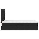 Casa si Gradina - Mobilier - Paturi si accesorii - Paturi - Pat cu saltea si LED cu saltea Negru 120 x 190 cm Catifea - Infinity.ro