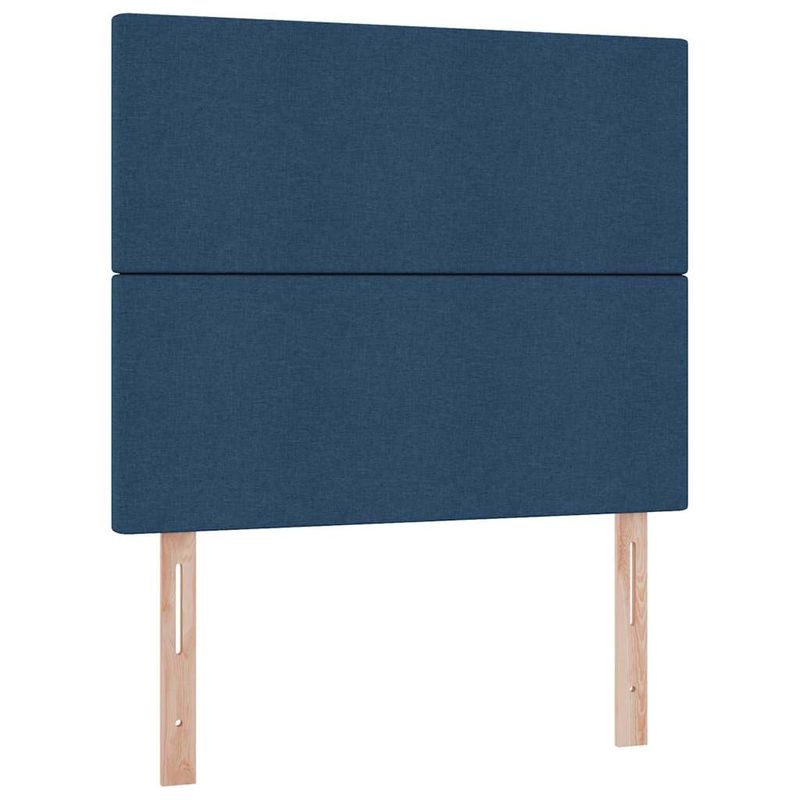 Casa si Gradina - Mobilier - Paturi si accesorii - Paturi - Pat cu storage albastru 120 x 200 cm Piele artificiala - Infinity.ro