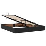 Casa si Gradina - Mobilier - Paturi si accesorii - Paturi - Pat cu storage cu saltea Negru 160 x 200 cm Catifea - Infinity.ro