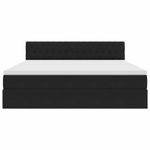 Casa si Gradina - Mobilier - Paturi si accesorii - Paturi - Pat cu storage cu saltea Negru 160 x 200 cm Catifea - Infinity.ro