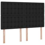 Casa si Gradina - Mobilier - Paturi si accesorii - Paturi - Pat cu storage cu saltea Negru 140 x 200 cm Piele artificiala - Infinity.ro