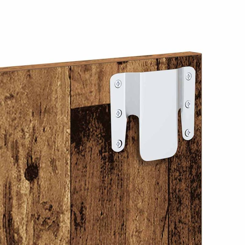 Casa si Gradina - Mobilier - Paturi si accesorii - Accesorii paturi - Tablie de pat cu LED, gri deschis, 90x7x118/128 cm, textil - Infinity.ro