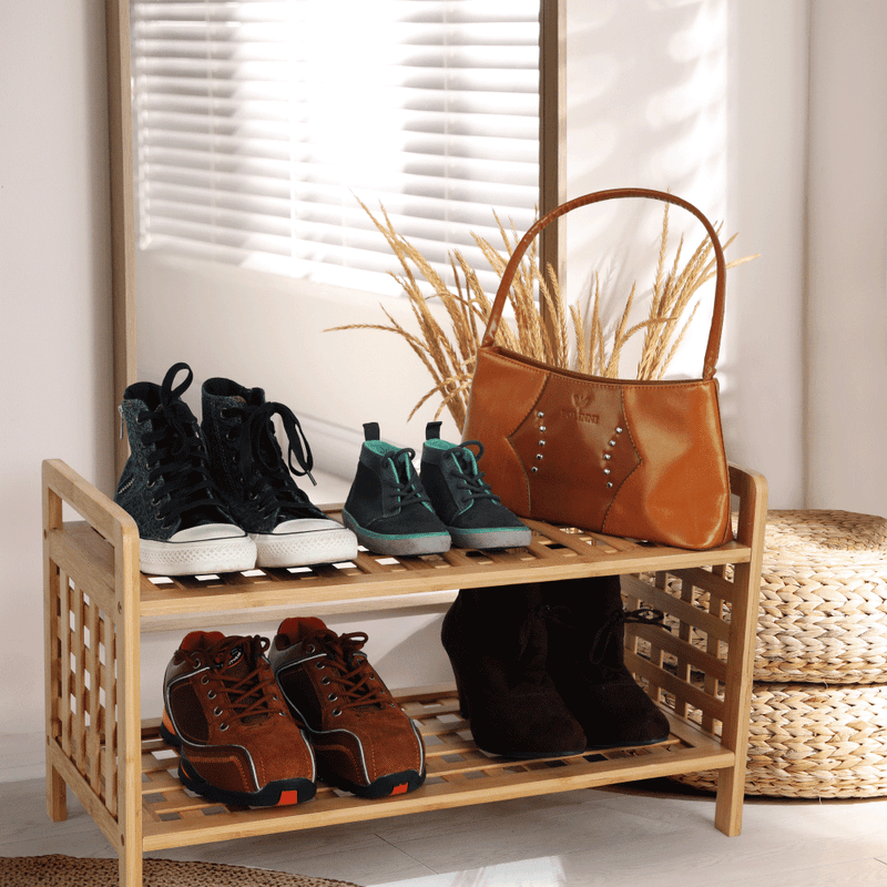 Casa si Gradina - Mobilier - Dulapuri si sifoniere - Dulapuri - Dulap incaltaminte, bambus, lacuit, SOVETO TYP 1 - Infinity.ro