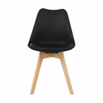 Casa si Gradina - Mobilier - Scaune si fotolii - Scaune - Scaun, negru/fag, BALI 2 NEW - Infinity.ro