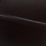 Casa si Gradina - Mobilier - Scaune si fotolii - Tabureti - Taburet, piele textila maro inchis, NIKI NEW - Infinity.ro