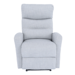 Casa si Gradina - Mobilier - Scaune si fotolii - Fotolii - Fotoliu pentru relaxare, material textil gri deschis, SILAS - Infinity.ro