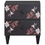 Casa si Gradina - Mobilier - Comode si corpuri - Noptiere - Noptiera 2 pcs Maro 40 x 33,5 x 46 cm Lemn de mango solid - Infinity.ro