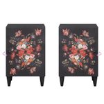 Casa si Gradina - Mobilier - Seturi de mobilier - Seturi baie - Dulap de Baie Multicolour 38 x 33,5 x 58 cm Lemn de mango solid - Infinity.ro