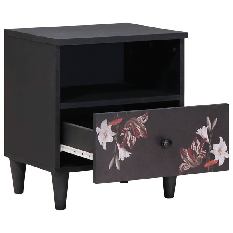 Casa si Gradina - Mobilier - Comode si corpuri - Noptiere - Noptiera 2 pcs Maro 40 x 33 x 46 cm Lemn de mango solid - Infinity.ro