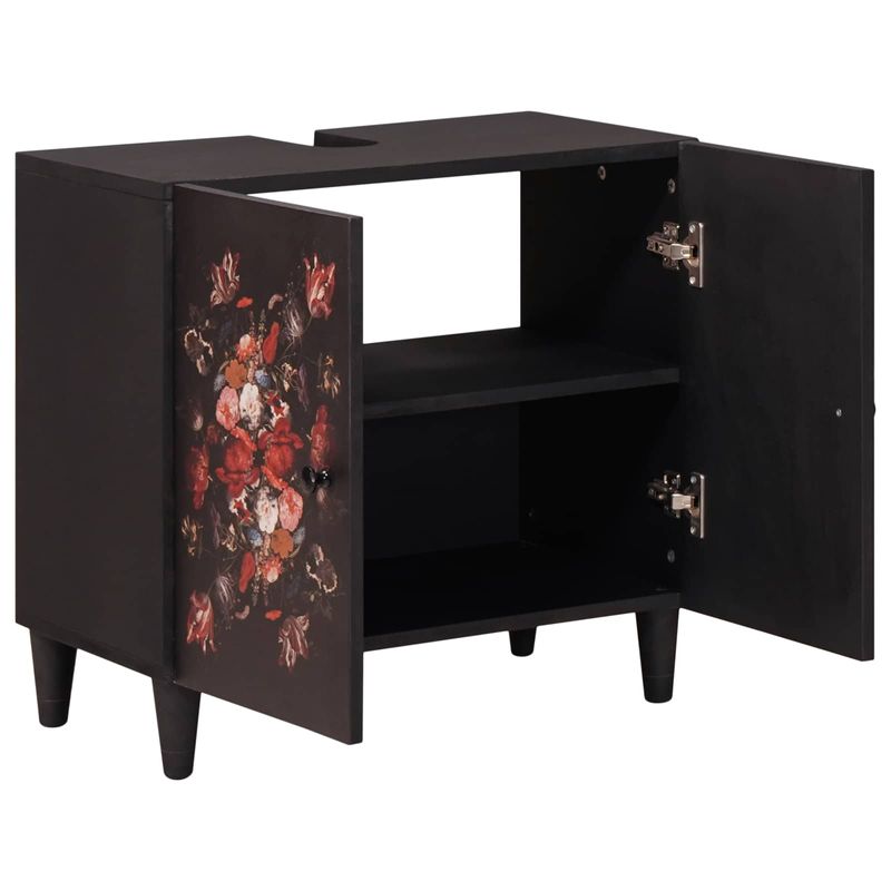 Casa si Gradina - Mobilier - Seturi de mobilier - Seturi baie - Dulap de chiuveta cu depozitare Multicolour 62 x 33 x 58 cm - Infinity.ro