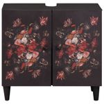 Casa si Gradina - Mobilier - Seturi de mobilier - Seturi baie - Dulap de chiuveta cu depozitare Multicolour 62 x 33 x 58 cm - Infinity.ro