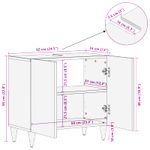 Casa si Gradina - Mobilier - Seturi de mobilier - Seturi baie - Dulap de chiuveta cu depozitare Multicolour 62 x 33 x 58 cm - Infinity.ro