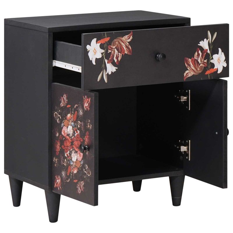 Casa si Gradina - Mobilier - Comode si corpuri - Noptiere - Noptiera Multicolour 50 x 33 x 60 cm Lemn de mango solid - Infinity.ro
