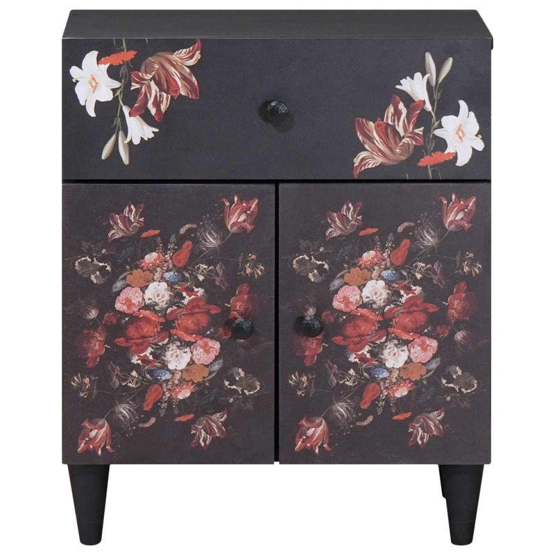 Casa si Gradina - Mobilier - Comode si corpuri - Noptiere - Noptiera Multicolour 50 x 33 x 60 cm Lemn de mango solid - Infinity.ro