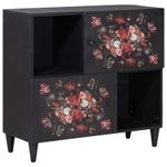 Casa si Gradina - Mobilier - Dulapuri si sifoniere - Dulapuri - Dulapuri de depozitare cu usa Multicolour 80 x 33,5 x 75 cm - Infinity.ro