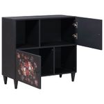 Casa si Gradina - Mobilier - Dulapuri si sifoniere - Dulapuri - Dulapuri de depozitare cu usa Multicolour 80 x 33,5 x 75 cm - Infinity.ro