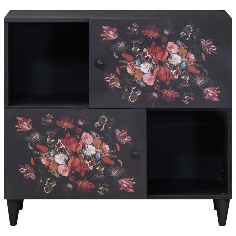 Casa si Gradina - Mobilier - Dulapuri si sifoniere - Dulapuri - Dulapuri de depozitare cu usa Multicolour 80 x 33,5 x 75 cm - Infinity.ro