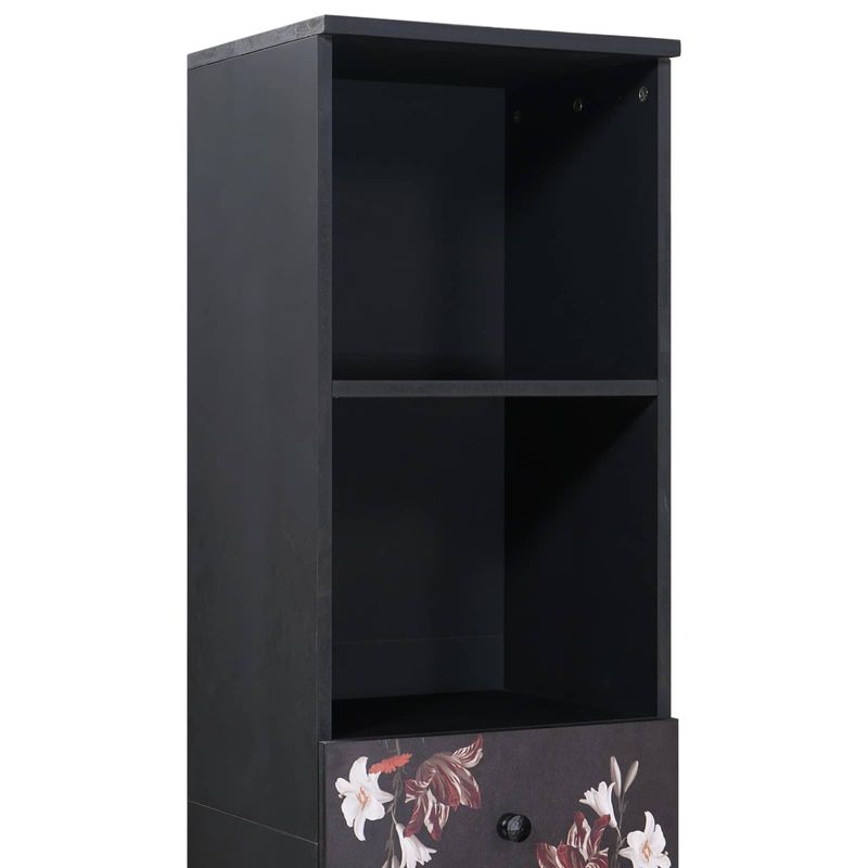 Casa si Gradina - Mobilier - Mobilier baie - Comode baie - Dulap de Baie cu sertar cu usa Multicolour 38 x 33,5 x 160 cm - Infinity.ro