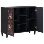 Casa si Gradina - Mobilier - Dulapuri si sifoniere - Dulapuri - Dulapuri de depozitare cu usa Multicolour 90 x 33,5 x 75 cm - Infinity.ro