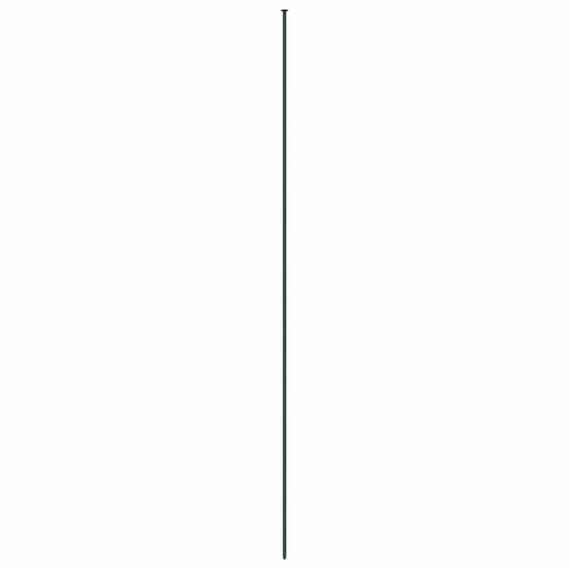Casa si Gradina - Gradina si terasa - Garduri, panouri si accesorii - Set gard pentru iaz 8 pcs Verde 50 x 80 cm Otel - Infinity.ro