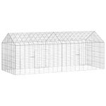 Petshop - Accesorii petshop - Culcusuri si custi - Custi interior si exterior - Custodie pentru iepuri Argintiu 400 x 78 x 78 cm - Infinity.ro