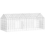 Petshop - Accesorii petshop - Culcusuri si custi - Custi interior si exterior - Custodie pentru iepuri Argintiu 400 x 78 x 78 cm - Infinity.ro