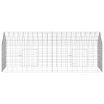 Petshop - Accesorii petshop - Culcusuri si custi - Custi interior si exterior - Custodie pentru iepuri Argintiu 400 x 78 x 78 cm - Infinity.ro