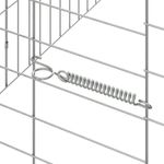 Petshop - Accesorii petshop - Culcusuri si custi - Custi interior si exterior - Custodie pentru iepuri Argintiu 400 x 78 x 78 cm - Infinity.ro