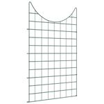 Casa si Gradina - Gradina si terasa - Garduri, panouri si accesorii - Set gard pentru iaz 8 pcs Verde 50 x 80 cm Otel - Infinity.ro