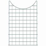 Casa si Gradina - Gradina si terasa - Garduri, panouri si accesorii - Set gard pentru iaz 8 pcs Verde 50 x 80 cm Otel - Infinity.ro