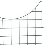 Casa si Gradina - Gradina si terasa - Garduri, panouri si accesorii - Set gard pentru iaz 8 pcs Verde 50 x 80 cm Otel - Infinity.ro
