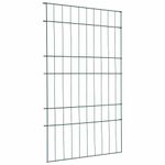 Casa si Gradina - Gradina si terasa - Garduri, panouri si accesorii - Set gard pentru iaz 8 pcs Verde 50 x 80 cm Otel - Infinity.ro