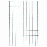 Casa si Gradina - Gradina si terasa - Garduri, panouri si accesorii - Set gard pentru iaz 8 pcs Verde 50 x 80 cm Otel - Infinity.ro