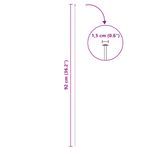 Casa si Gradina - Gradina si terasa - Garduri, panouri si accesorii - Set gard pentru iaz 8 pcs Verde 50 x 80 cm Otel - Infinity.ro